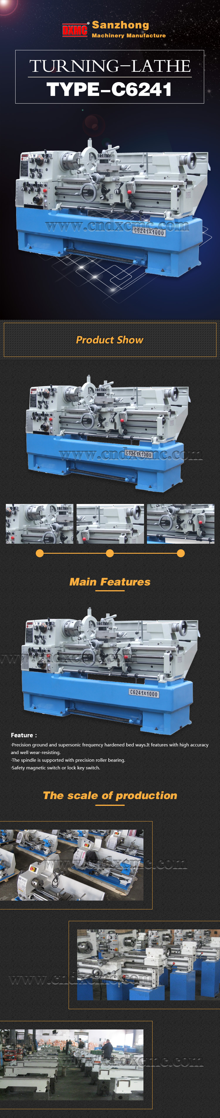 Lathe C6241 Picture