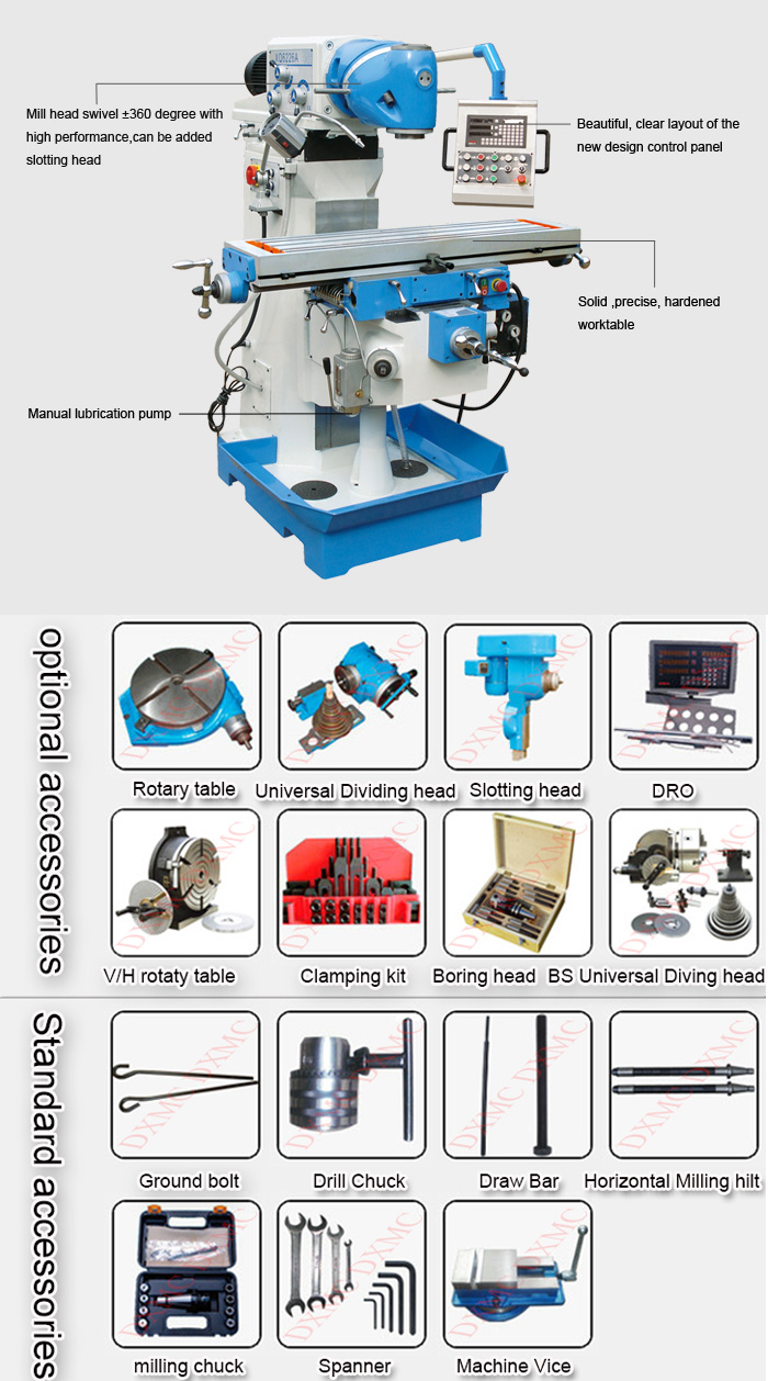 Universal Milling Machine XQ6226A Picture